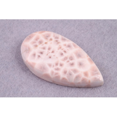 Kabošon Natrolite (Pink Larimar) č.4988 (38x20x7mm)