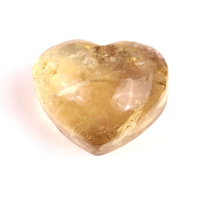 Citrine srdíčko č. 13 - 72g