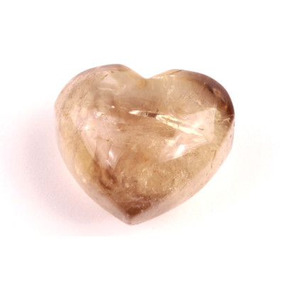 Citrine srdíčko č. 15 - 69g