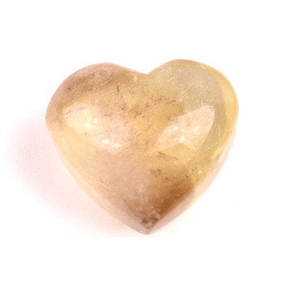 Citrine srdíčko č. 16 - 88g