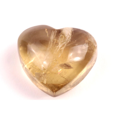 Citrine srdíčko č. 17 - 74g