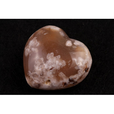 Třešňový Achát srdíčko č. 38 - 42g