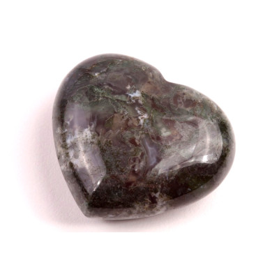 Mechový Achát srdíčko č. 49 - 66g