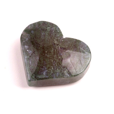 Mechový Achát srdíčko č. 52 - 58g