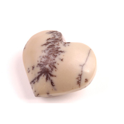 Dendrite Jaspis srdíčko č. 80 - 114g
