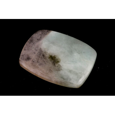 Kabošon Aquamarine Quartz č.5065 (35x27x4mm)