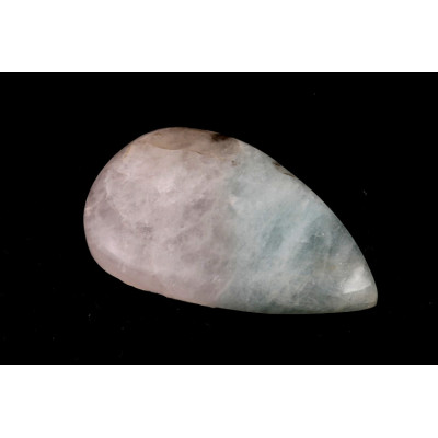 Kabošon Aquamarine Quartz č.5071 (40x25x6mm)