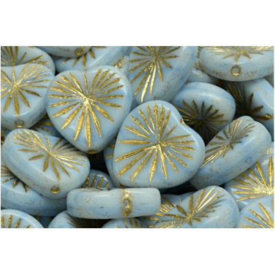 Korálky Kiwi Srdíčka č.4740 (18x18mm)