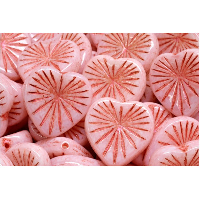 Korálky Kiwi Srdíčka č.4742 (18x18mm)