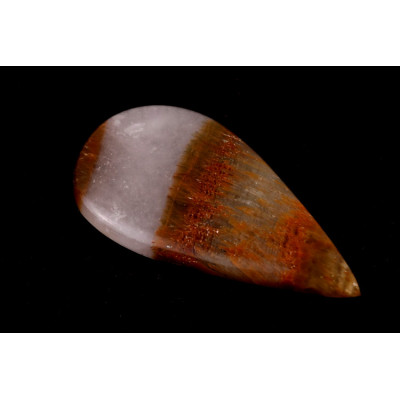 Kabošon Garden Quartz č.5087 (51x27x5mm)