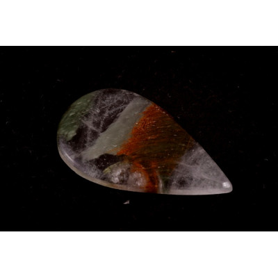 Kabošon Garden Quartz č.5096 (39x22x4mm)