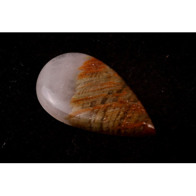 Kabošon Garden Quartz č.5105 (40x23x6mm)