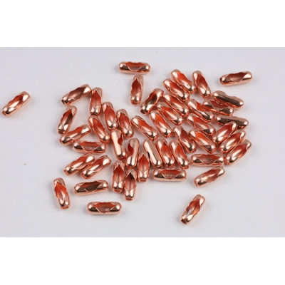Koncovka na kuličkový řetízek čistá měď 3.2mm