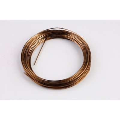 Hranatý drát z čisté mědi 0,7mm uint. Bronze