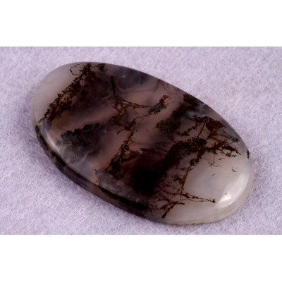 Kabošon Moss Agate č.5231 (47x27x7mm)