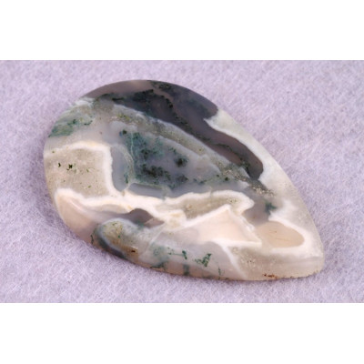 Kabošon Moss Agate č.5232 (47x29x7mm)