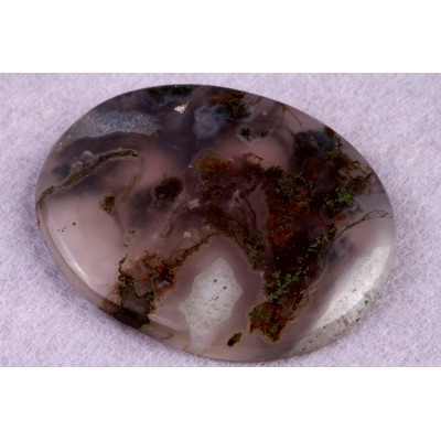 Kabošon Moss Agate č.5233 (46x36x6mm)