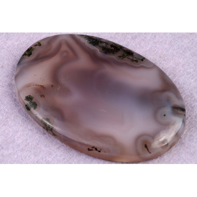 Kabošon Moss Agate č.5236 (56x37x7mm)