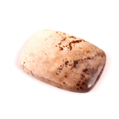 Kabošon Palmový Achát  č.5253 (40x28x5mm)