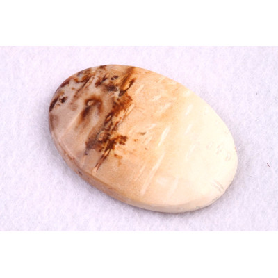 Kabošon Palmový Achát  č.5267 (35x24x5mm)