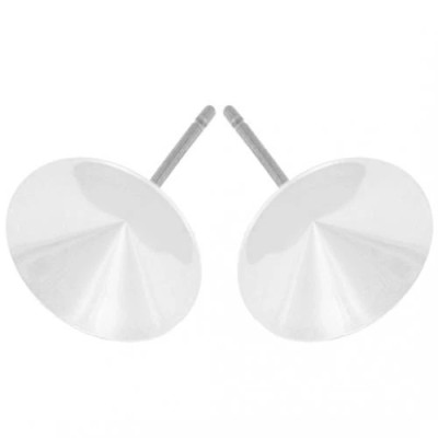 Naušnice trn Rivoli 12mm rhodium (7591)