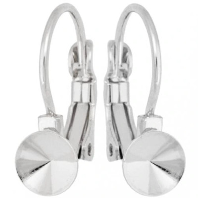 Náušnice KIDS Rivoli 6mm Rhodium (8972)