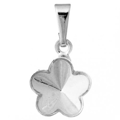 Přívěšek Flower 10mm Rhodium (8999)