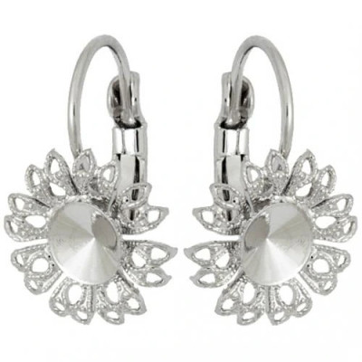 Náušnicový háček KIDS FILIGRÁN Rivoli 6mm Rhodium (10151)