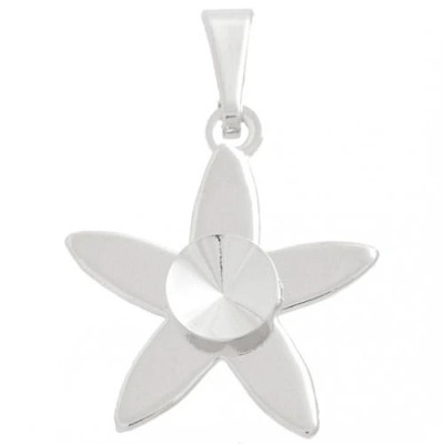 Přívěsek STAR Rivoli 6mm Rhodium (11071)