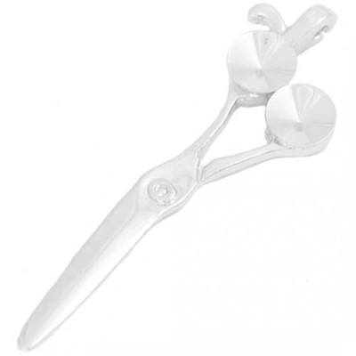 Přívěsek CISEAUX Rivoli 2x6mm Rhodium (11435)