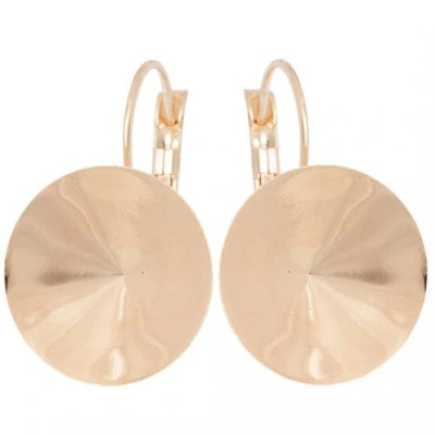 Náušnice Rivoli 18mm Rose Gold (11457)