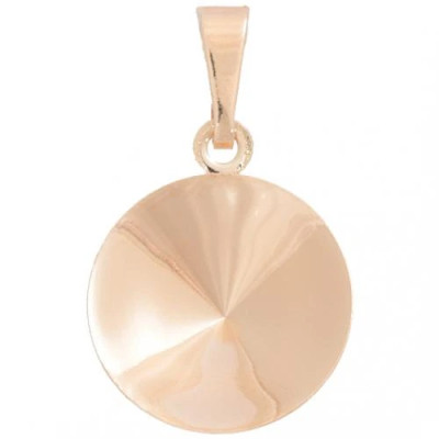 Přívěsek Rivoli 10mm Rose Gold (11460)