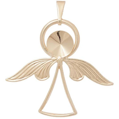 Přívěsek Anděl Rivoli 8mm Rose Gold (17598)