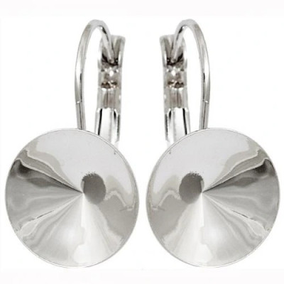 Náušnice Rivoli 14mm Platina 99,9 (18174)