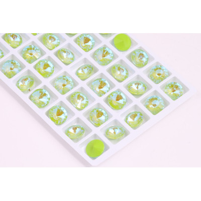 Rivoli 8 mm - Chrysolite č. 438