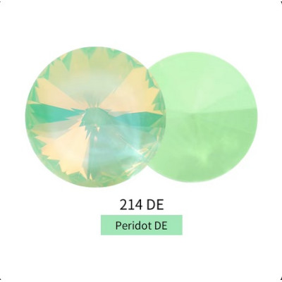 Rivoli 10 mm - Peridot DE č. 479