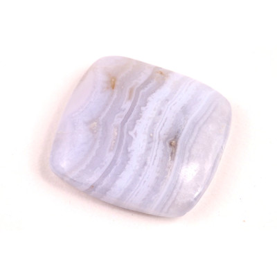 Kabošon Blue Lace Agate č.1078 (28x26x7mm)