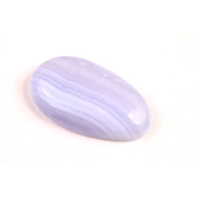 Kabošon Blue Lace Agate č.1091 (30x18x6mm)