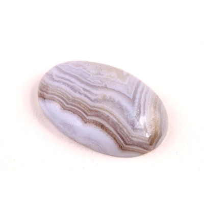 Kabošon Blue Lace Agate č.1092 (31x20x7mm)