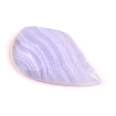 Kabošon Blue Lace Agate č.1093 (40x23x7mm)