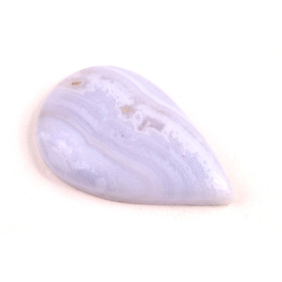 Kabošon Blue Lace Agate č.1101 (36x23x7mm)
