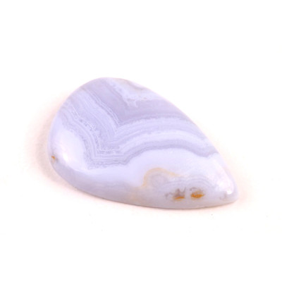 Kabošon Blue Lace Agate č.1106 (33x21x7mm)