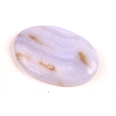 Kabošon Blue Lace Agate č.1122 (36x24x6mm)