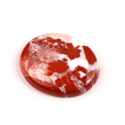 Kabošon Red Jaspis č.403 (33x27x6mm)