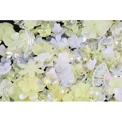 Plastové korálky MIX č.10