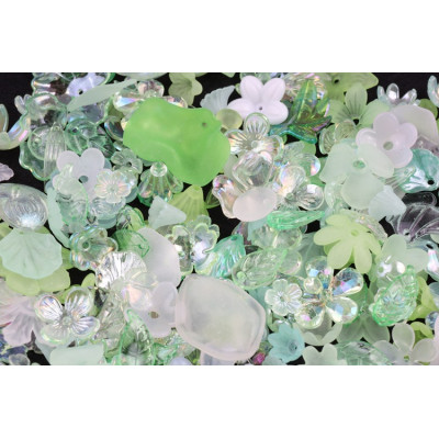 Plastové korálky MIX č.18