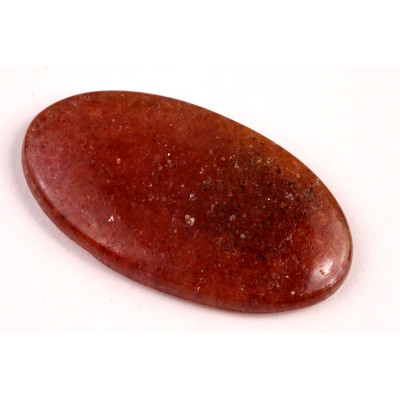 Kabošon Strawberry quartz č.601 (39x21x5mm)