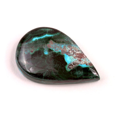 Kabošon Malachite Chrysocolla č.300 (32x21x7mm)