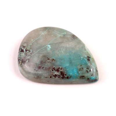 Kabošon Crystal Chrysocolla č.5335 (37x26x8mm)