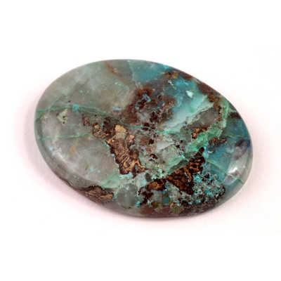 Kabošon Crystal Chrysocolla č.5338 (40x29x7mm)